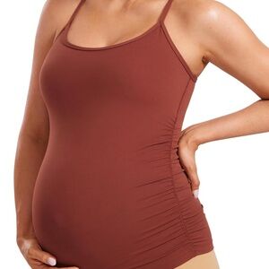 CRZ YOGA Butterluxe Y Back Maternity Tank Top